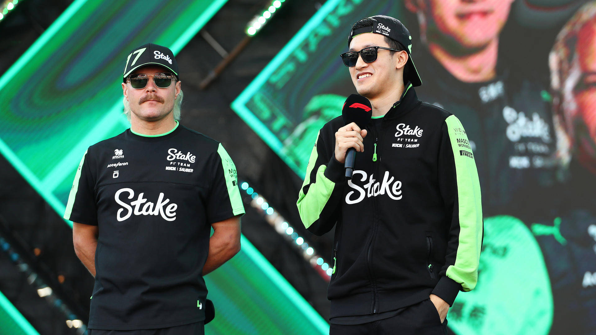 阿斯顿马丁力克红牛二队，周冠宇扛起全队