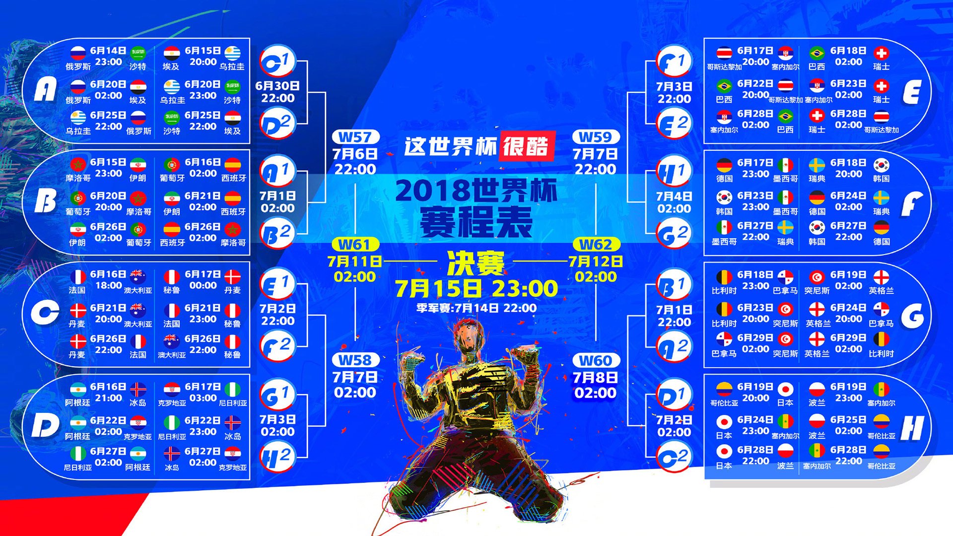 绝杀之夜的蓝色狂想,德布劳内压哨封神,哥伦比亚的宿命悲歌